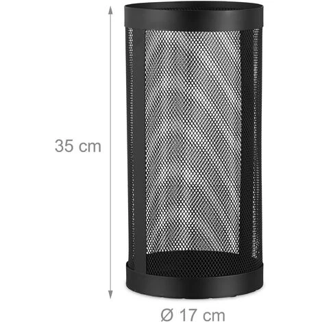 Relaxdays Modern Steel Fire Irons. 5-Piece Fireplace Companion Set With Shovel, Broom, Poker, Tongs And Stand, Black - Image 4