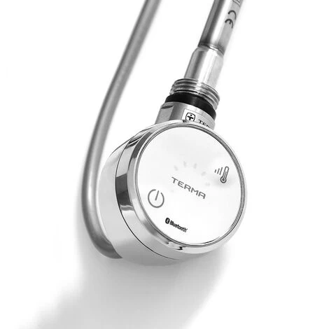 Milano Riso Electric - Modern White Flat Panel Vertical Radiator - 1800mm X 400mm - Image 3