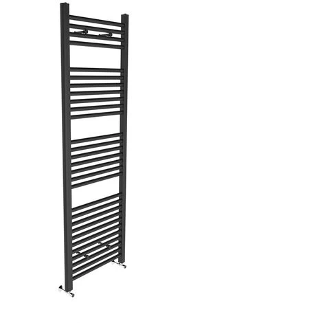 Bergen 1500 X 500mm Straight Grey Towel Radiator - Image 3