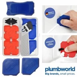 Cramer Fugi 5 Piece Grouting & Silicone Profiling & Applicator Tool Kit In Box