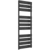 Reina Fermo Flat Panel Heated Towel Rail 1550mm H X 480mm W Anthracite