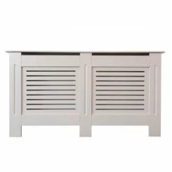 Jack Stonehouse Horizontal Slat Oatmeal Radiator Cover - Large