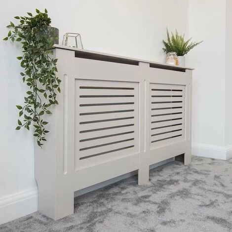 Jack Stonehouse Horizontal Slat Oatmeal Radiator Cover - Large - Image 3
