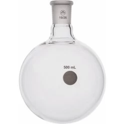 A PLUS Round Bottom Flask Single Neck 500ml, 19/26