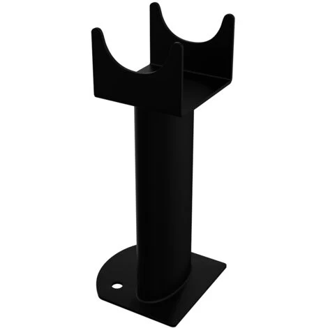 Warmehaus Floor Mounting Brackets For Oval Column Radiator 2PC/Set Black - Image 3