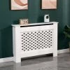 KMS WestWood MDF Radiator Cover Cross Small White