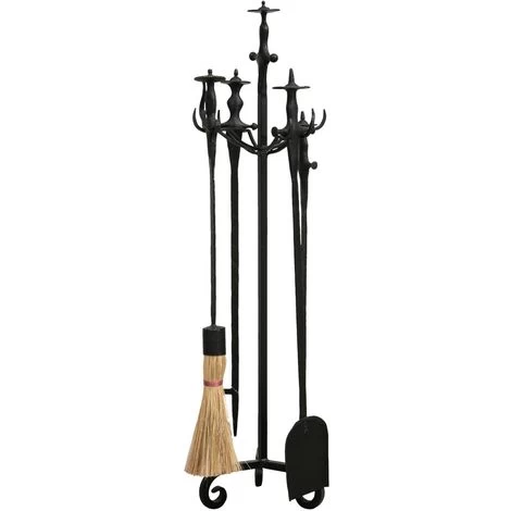 Iron Fireplace Fittings Set IL29XD29XH103 CM - Image 2
