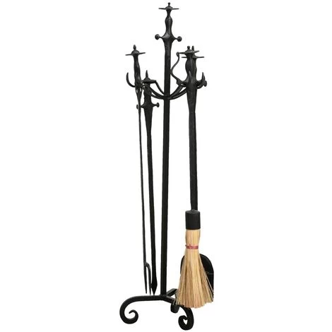 Iron Fireplace Fittings Set IL29XD29XH103 CM - Image 3