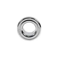Small Chromed Rosette Rose Collar For Bathroom Sink Basin Overflow 19mm Diameter