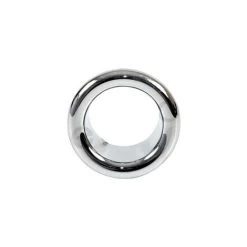 Small Chromed Rosette Rose Collar For Bathroom Sink Basin Overflow 21mm Diameter