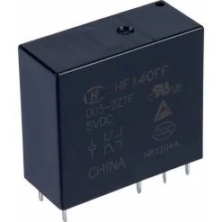 Hongfa HF140FF/005-2ZTF PCB Relay 5VDC DPDT 10A