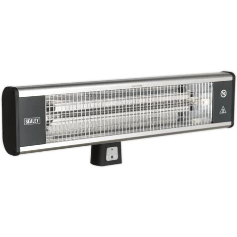 Sealey IWMH1809R High Efficiency Carbon Fibre Infrared Wall Heater 1800W/230V
