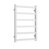 Reina Fano Aluminium Designer Heated Towel Rail 720mm H X 485mm W White Central Heating