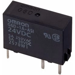 Omron G6D-1A-ASI-24DC SPNO PCB Relay 5A 24VDC