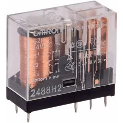 Omron G2R-2-24DC DPCO Power Relay 5A 24VDC