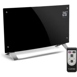 Klarstein Bornholm Curved Convection Heater Thermostat Timer 2000W