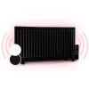 Oneconcept Wallander Oil Radiator 1000W Thermostat Oil Heater Ultra Flat Black