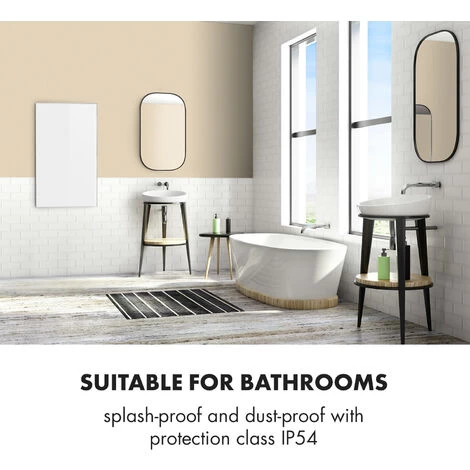 Klarstein Wonderwall Air 60 Infrared Heating 101x60cm 600W Wall Installation Remote Control - Image 4