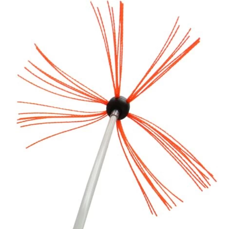 Chimney Sweeper Cleaning Kit Drill Powered Rotary Cleaner Brush - Image 4