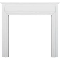 Αδάμ Adam Honley Mantelpiece In Pure White, 48 Inch