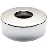 Round Shaped Chrome Plated Steel 3/4 Inch Pipe Collar Oval Cover 24mm Height