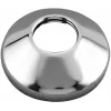 Cone Shaped Chrome Plated Steel 3/4 Inch Pipe Collar Oval Cover 88mm Wide