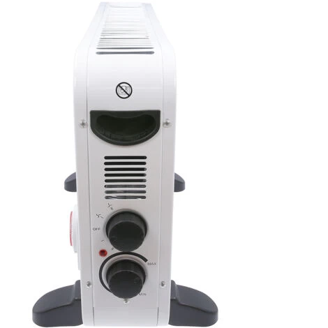 TOUGH MASTER 2KW Free Standing Convector Heater 3 Adjustable Heat Settings With Turbo Mode - Image 3