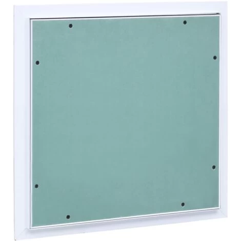 Access Panel With Aluminium Frame And Plasterboard 200x200 Mm VidaXL