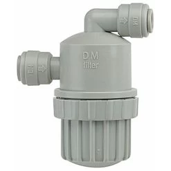 In Line Water Filter Strainer 1/4 Push Fit X 1/4 Push Fit, 100 Mesh DMFit ADMF0404