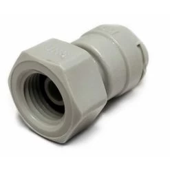 Female UNS To Push Fit Tap Adapter 7/16 UNS Cone Type X 1/4 Push Fit DMFit AFAU047/16C