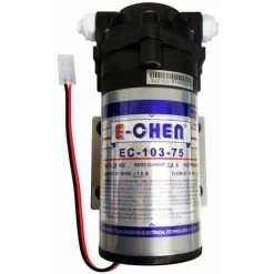 Finerfilters / E-Chen 75GPD Booster Pump Upgrade Kit Includes Diaphragm Booster Pump, Pressure Gauge And Pressure Switch