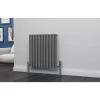 Eastgate Eclipse Steel Anthracite Horizontal Designer Radiator 600mm X 580mm Single Panel - Central Heating