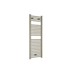 Lazzarini Roma Straight Carbon Steel Designer Heated Towel Rail Quartz 840mm X 500mm Electric Only - Standard