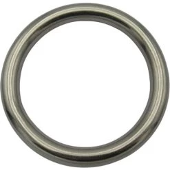 Stainless Steel Round O Ring 4MM X 25MM (Marine Webbing Rigging Mooring Corrosion Resistant)