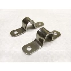 Stainless Steel Sheet Saddle Clips 13MM X2 (Marine Tube Wire Lacing Clamp)