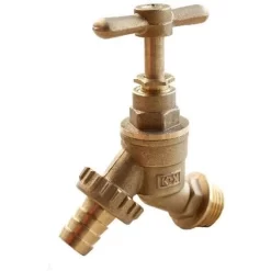 Oracstar Garden Bib Tap With Check Valve - 1/2" X 3/4" - Brass