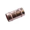 Oracstar 22mm Bronze Straight Coupler Solder Ring Fittings - Pack Of 2 For Plumbing