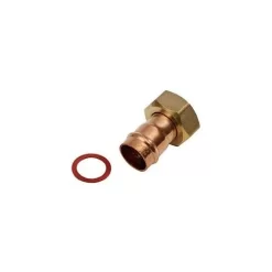 Oracstar Bronze 22mm X 3/4" Tap Connector Straight Solder Ring
