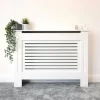Jack Stonehouse Painted Radiator Cover Radiator Cabinet Modern Design MDF Small In White
