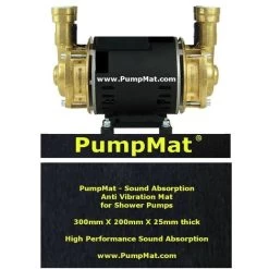 Pumpmat Shower Pump Anti Vibration Mat Noise Reducing Pad - Salamander Grundfos