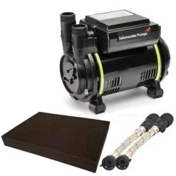 Salamander CT55 1.5 Bar Single Shower Pump 2 Year NEW CT55XTRA & Mat