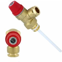 Allbrite - 7 Bar 1/2 Pressure & Temperature Relief Valve