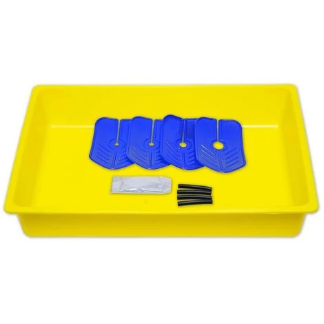 Arctic Hayes Radiator Draining Drain Down Kit Tray, Water Diverting Collars, DT1