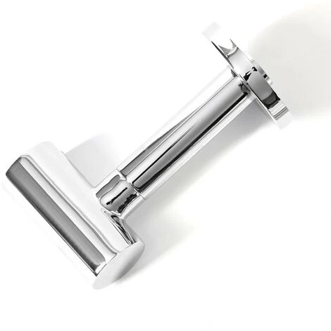 Milano - Modern Electric Dual Fuel Heated Towel Rail Radiator Element Cable Cover - Chrome