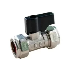 Oracstar 15mm Chrome Isolating Valve With Handle