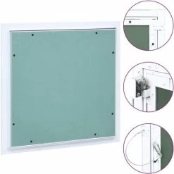 Access Panel With Aluminium Frame And Plasterboard 400x400 Mm