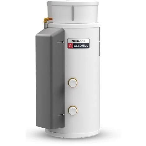 Gledhill PulsaCoil Stainless Thermal Store Cylinder Left Hand Connections 150 Litre