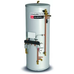 Gledhill Stainless Lite System Ready Indirect Unvented Cylinder 120 Litre