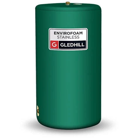Gledhill Envirofoam Direct Vented Stainless Steel Cylinder 117 Litres
