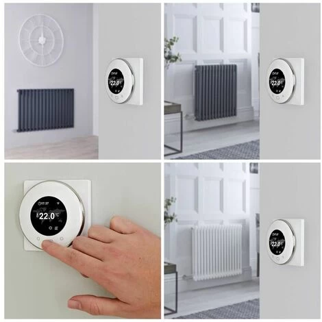 Milano - 4m2 Electric Underfloor Heating Mat Kit With Wi-Fi Thermostat - Backlit Thermostat - Image 4